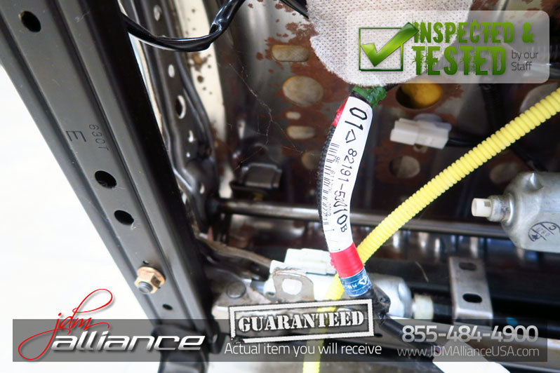 JDM Toyota Altezza SXE10 Front Seats Suede Leather Side Airbag Lexus IS300 - JDM Alliance LLC