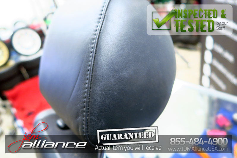 JDM Toyota Altezza SXE10 Front Seats Suede Leather Side Airbag Lexus IS300 - JDM Alliance LLC