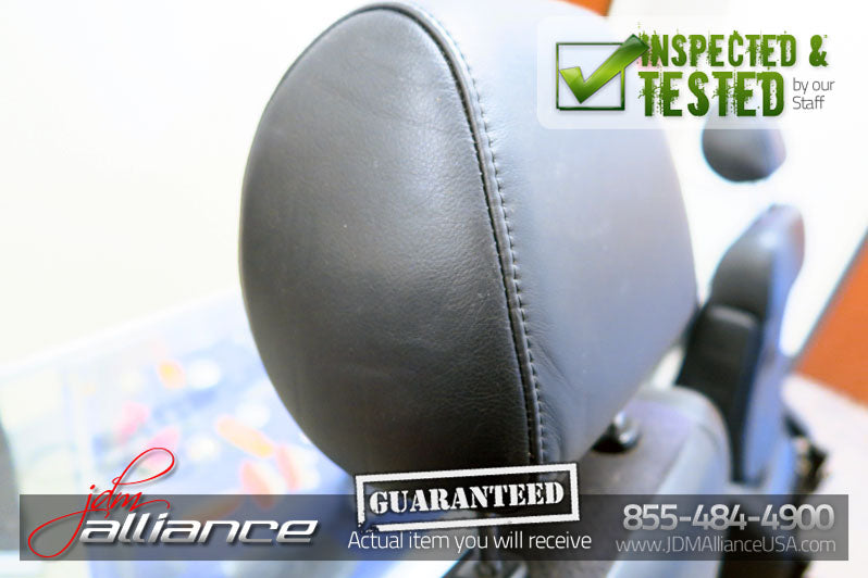 JDM Toyota Altezza SXE10 Front Seats Suede Leather Side Airbag Lexus IS300 - JDM Alliance LLC