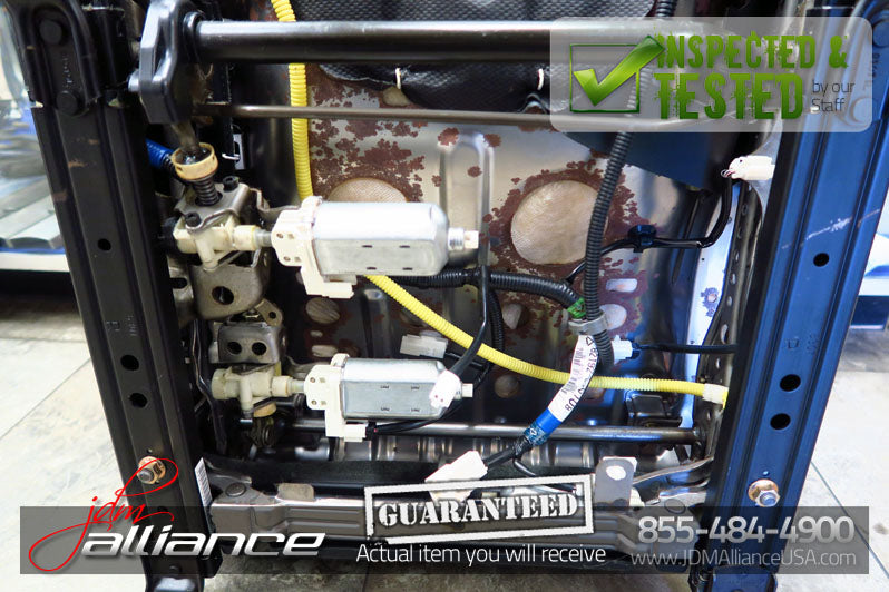 JDM Toyota Altezza SXE10 Front Seats Suede Leather Side Airbag Lexus IS300 - JDM Alliance LLC