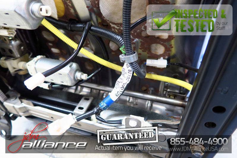 JDM Toyota Altezza SXE10 Front Seats Suede Leather Side Airbag Lexus IS300 - JDM Alliance LLC