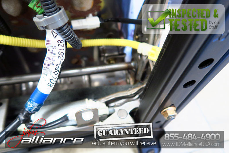 JDM Toyota Altezza SXE10 Front Seats Suede Leather Side Airbag Lexus IS300 - JDM Alliance LLC