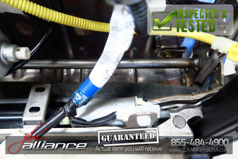 JDM Toyota Altezza SXE10 Front Seats Suede Leather Side Airbag Lexus IS300 - JDM Alliance LLC