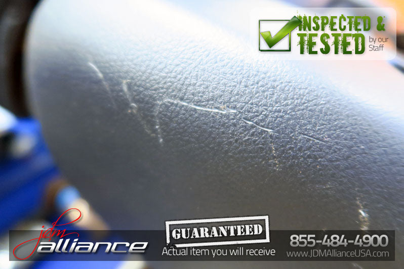 JDM Toyota Altezza SXE10 Front Seats Suede Leather Side Airbag Lexus IS300 - JDM Alliance LLC