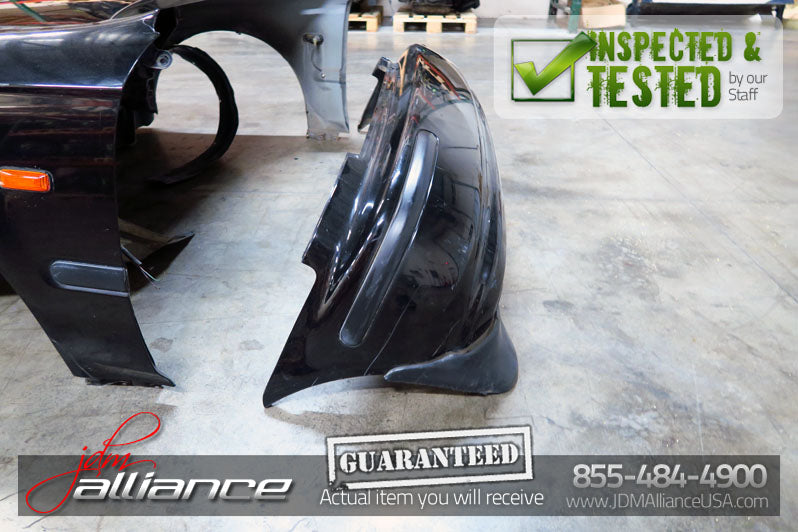 JDM 96-98 Honda Civic EK4 SiR Front Nose Cut Bumper Headlights Fender EK9 - JDM Alliance LLC