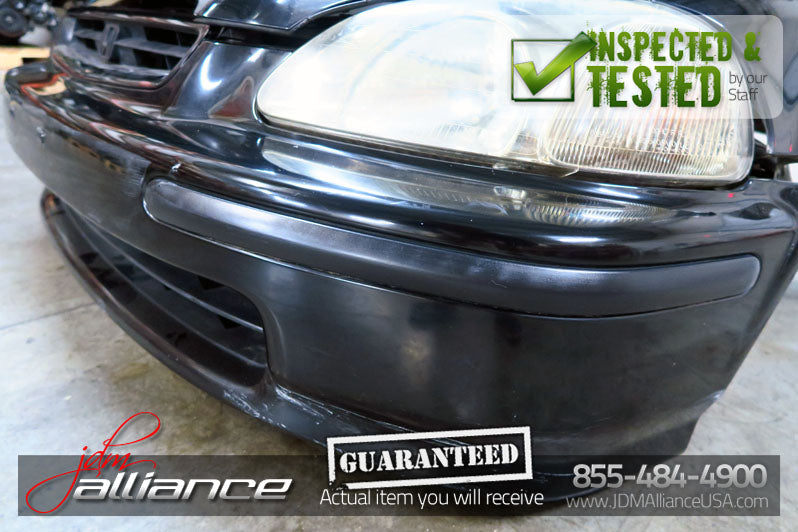 JDM 96-98 Honda Civic EK4 SiR Front Nose Cut Bumper Headlights Fender EK9 - JDM Alliance LLC