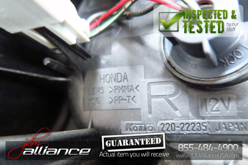 JDM 94-01 Honda Acura Integra Type R DB8 Sedan 4DOOR Taillights DB6 Tail Light - JDM Alliance LLC