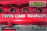 JDM 89-93 Nissan Silvia SR20DET S13 OEM Red Top Valve Cover - JDM Alliance LLC