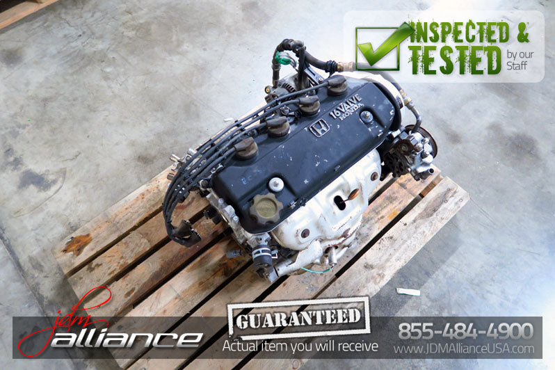 JDM 88-91 Honda Civic ZC 1.6L SOHC obd0 Engine D16A Motor - JDM Alliance LLC