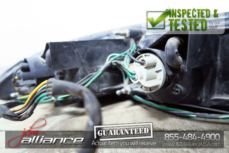 JDM 91-99 Mitsubishi 3000GT GTO VR4 OEM Rear Tail Lights Lamps & Center Garnish - JDM Alliance LLC