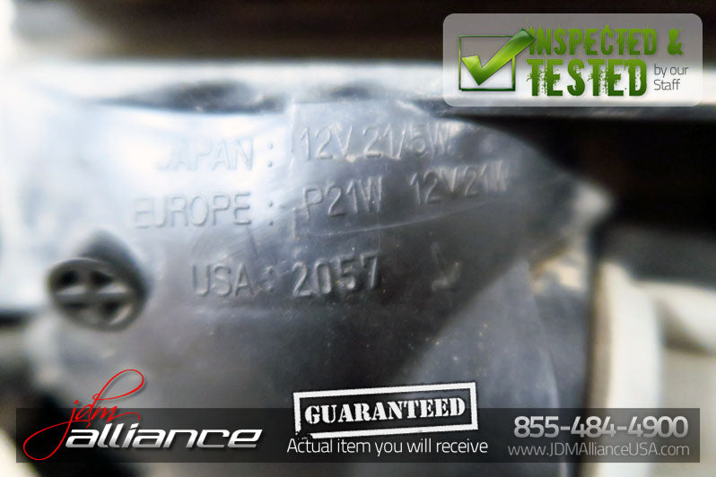 JDM 91-99 Mitsubishi 3000GT GTO VR4 OEM Rear Tail Lights Lamps & Center Garnish - JDM Alliance LLC