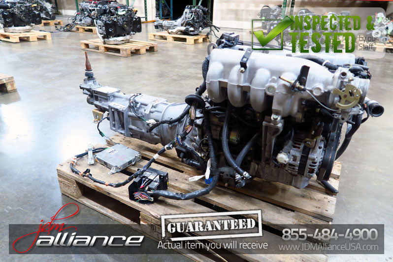JDM 94-98 Mazda Miata MX-5 B6 1.6L DOHC Engine & 5 Speed Manual Transmission - JDM Alliance LLC