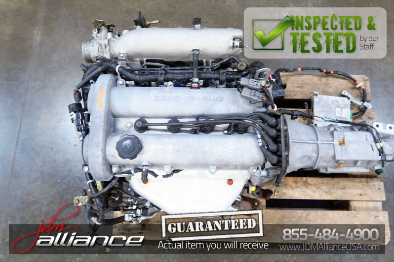 JDM 94-98 Mazda Miata MX-5 B6 1.6L DOHC Engine & 5 Speed Manual Transmission - JDM Alliance LLC