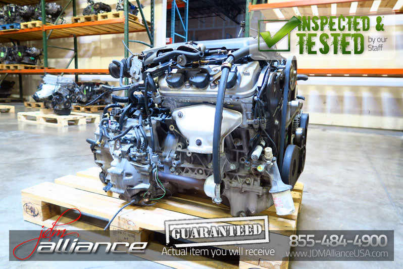 JDM 01-03 Acura TL Type S J32A SOHC VTEC V6 Engine Acura CL Replacement J32A2 - JDM Alliance LLC