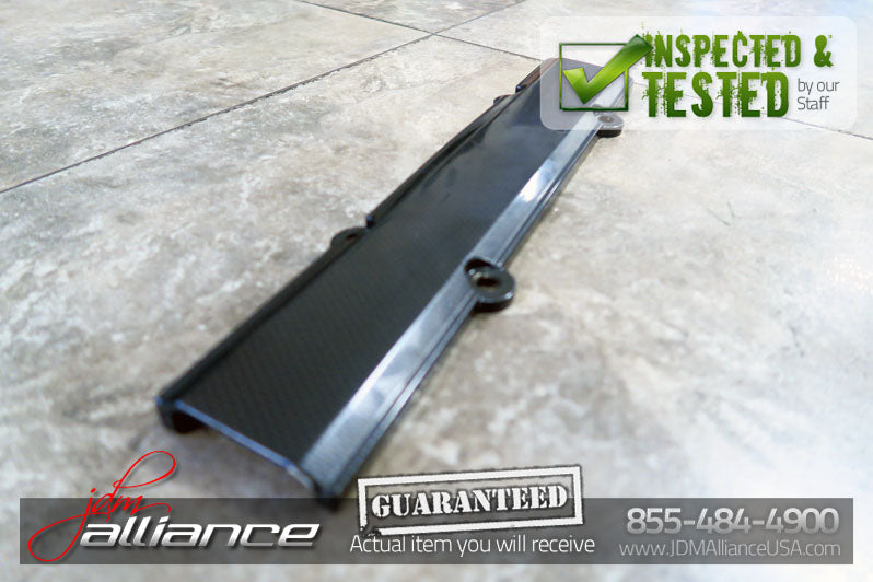 JDM Honda B18C B16B B Series OEM CARBON FIBER Spark Plug Cover Insert - JDM Alliance LLC