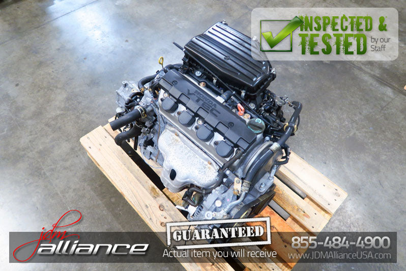JDM 01-05 Honda Civic EX D17A 1.7L SOHC VTEC Engine D17A2 - JDM Alliance LLC