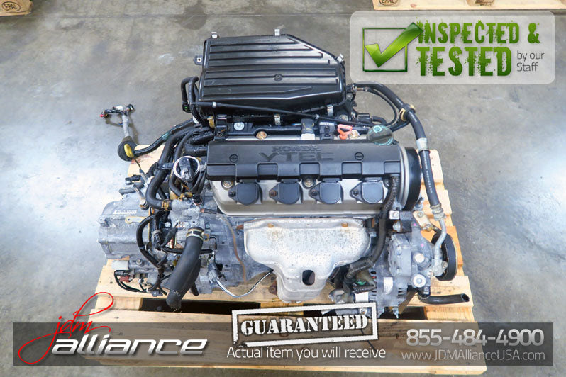 JDM 01-05 Honda Civic D17A2 1.7L SLXA Automatic Transmission EM2 ES D17A - JDM Alliance LLC