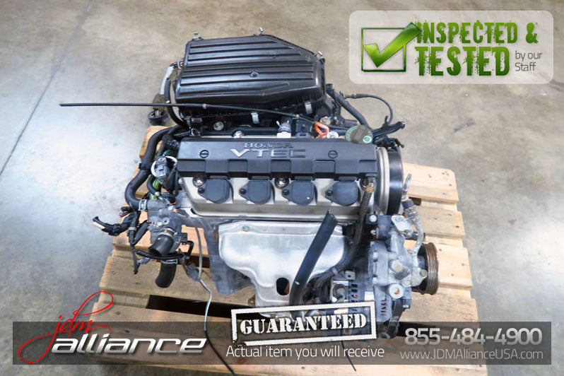 JDM 01-05 Honda Civic EX D17A 1.7L SOHC VTEC Engine D17A2 *ENGINE ONLY* - JDM Alliance LLC