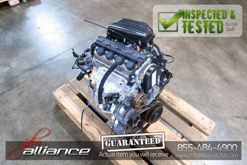 JDM 01-05 Honda Civic EX D17A 1.7L SOHC VTEC Engine D17A2 *ENGINE ONLY* - JDM Alliance LLC