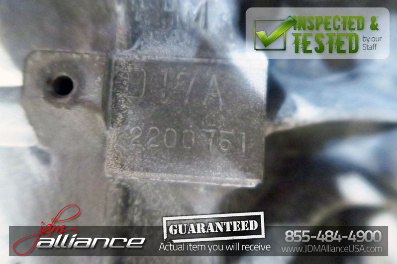 JDM 01-05 Honda Civic EX D17A 1.7L SOHC VTEC Engine D17A2 - JDM Alliance LLC