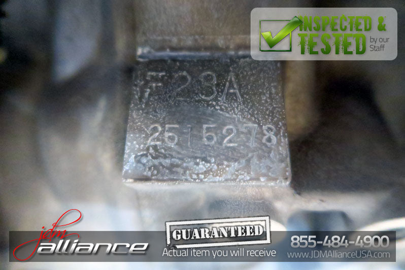 JDM 98-02 Honda Accord F23A 2.3L SOHC VTEC Engine F23A1 - JDM Alliance LLC