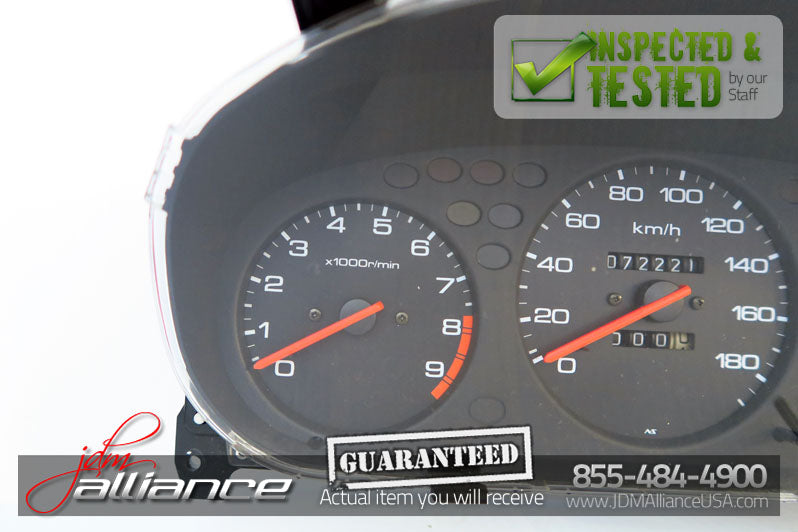 JDM 96-00 Honda Civic EK EK3 EK4 Auto Gauge Cluster Speedometer AT KM/H - JDM Alliance LLC