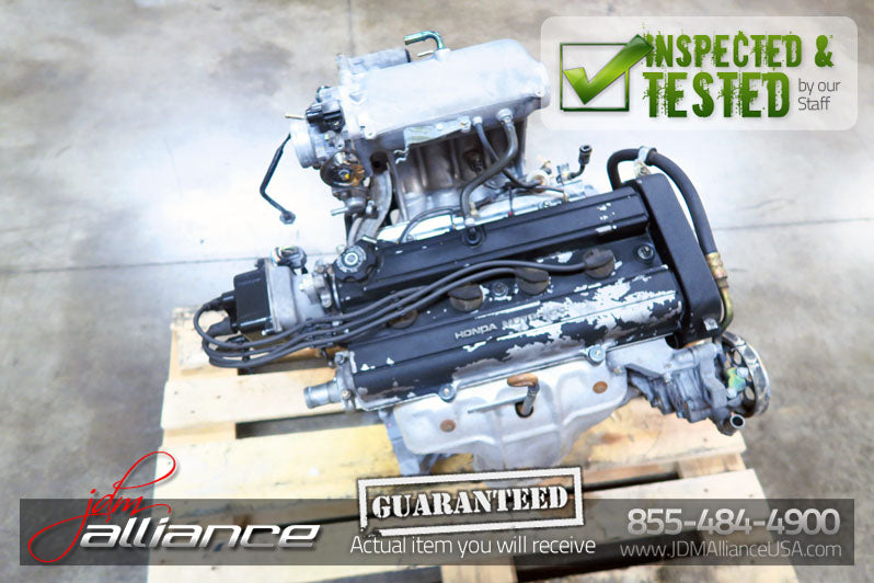 JDM 99-01 Honda CR-V B20B 2.0L DOHC obd2 High Compression Engine Integra - JDM Alliance LLC