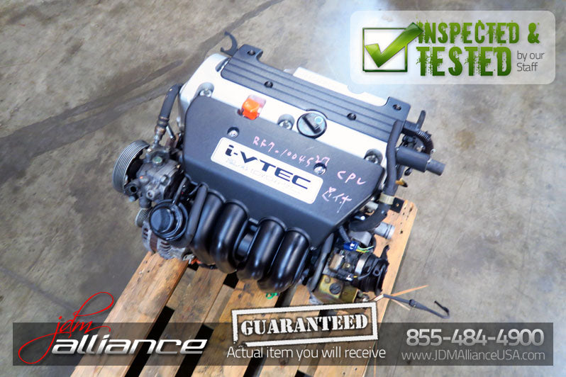 JDM 02-06 Honda CR-V K24A 2.4L DOHC i-VTEC Engine - JDM Alliance LLC