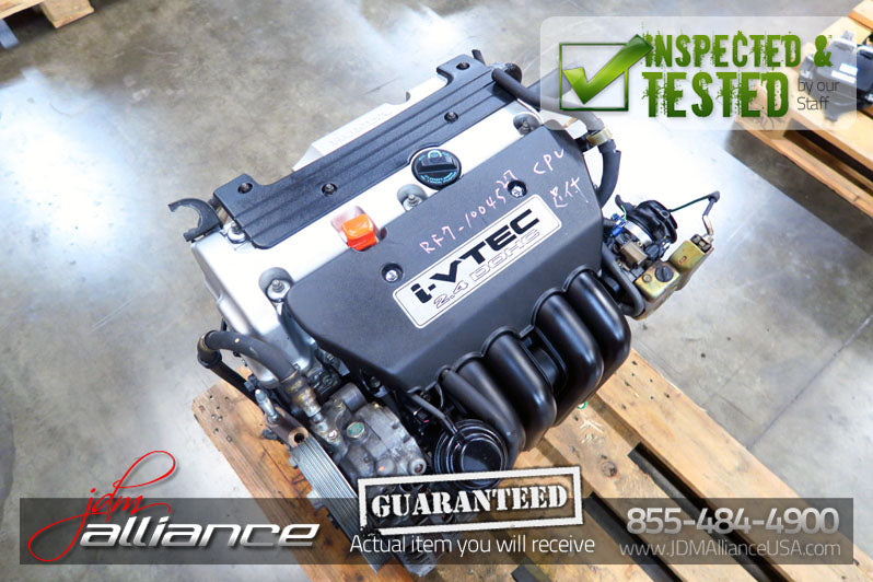 JDM 02-06 Honda CR-V K24A 2.4L DOHC i-VTEC Engine - JDM Alliance LLC