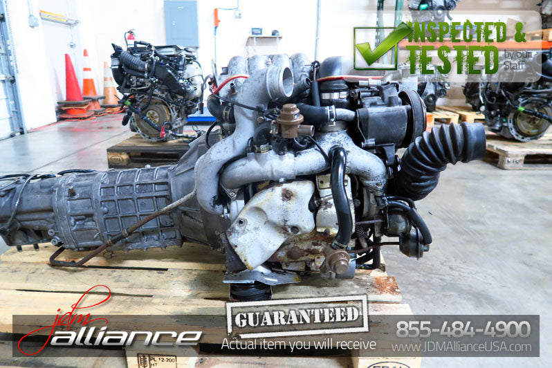 JDM Mazda RX-7 13B-RE Twin Turbo Rotary Engine ECU 5 Speed Transmission FD3S 13B - JDM Alliance LLC