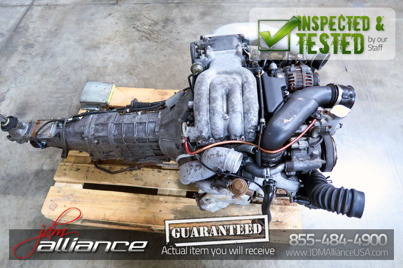 JDM Mazda RX-7 13B-RE Twin Turbo Rotary Engine ECU 5 Speed Transmission FD3S 13B - JDM Alliance LLC