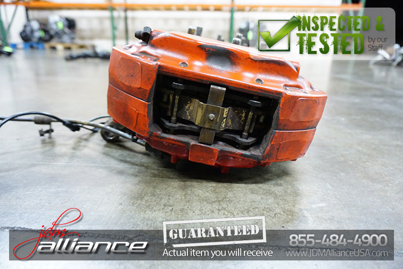 JDM 02-06 DC5 Brembo Front Brake Hubs Rotors Calipers Spindles ITR Acura RSX