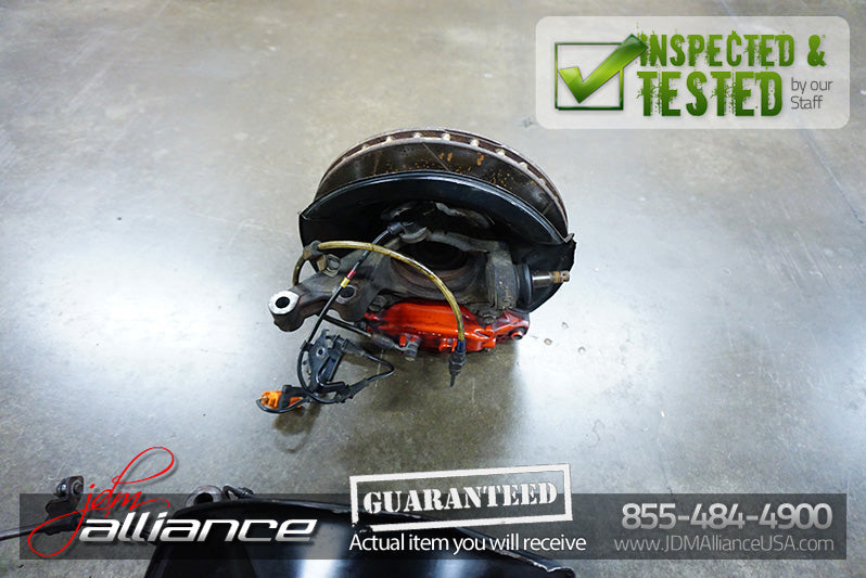 JDM 02-06 DC5 Brembo Front Brake Hubs Rotors Calipers Spindles ITR Acura RSX