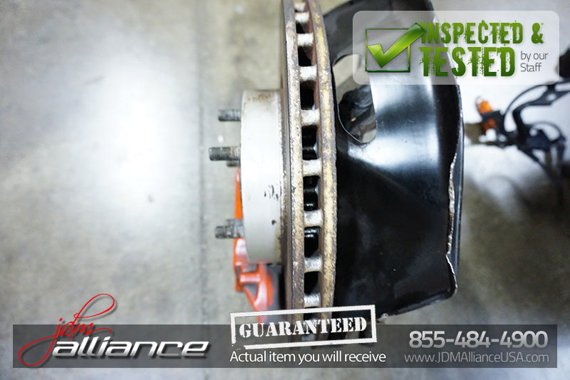 JDM 02-06 DC5 Brembo Front Brake Hubs Rotors Calipers Spindles ITR Acura RSX