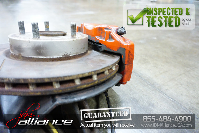 JDM 02-06 DC5 Brembo Front Brake Hubs Rotors Calipers Spindles ITR Acura RSX