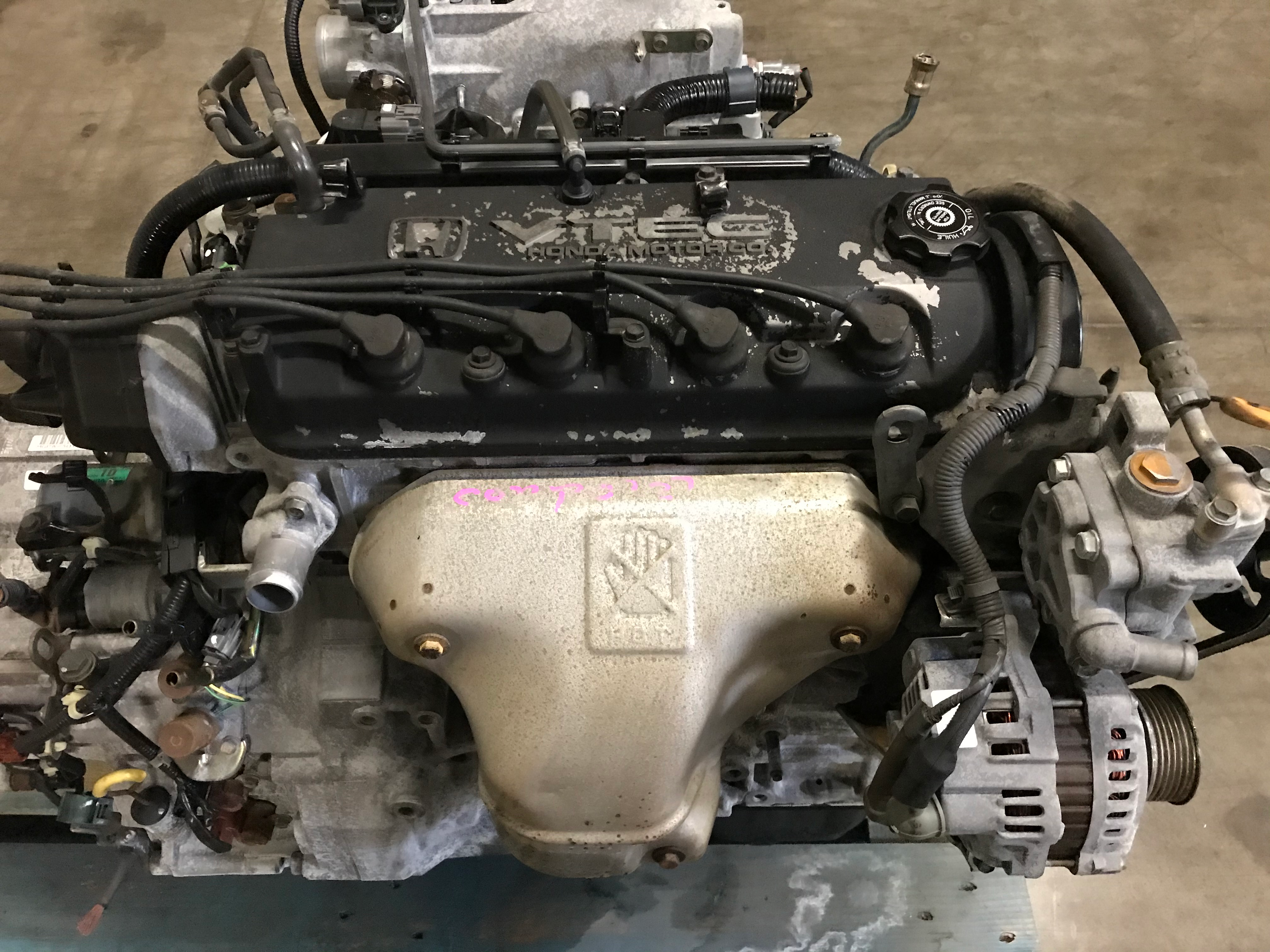 JDM 98-02 Honda Accord F23A 2.3L SOHC VTEC Engine F23A1 *Engine Only* - JDM Alliance LLC