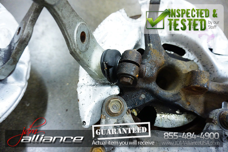 JDM 87-92 Mazda RX7 FC3S OEM Front Hub Rotor Assembly Brakes Spindles OEM