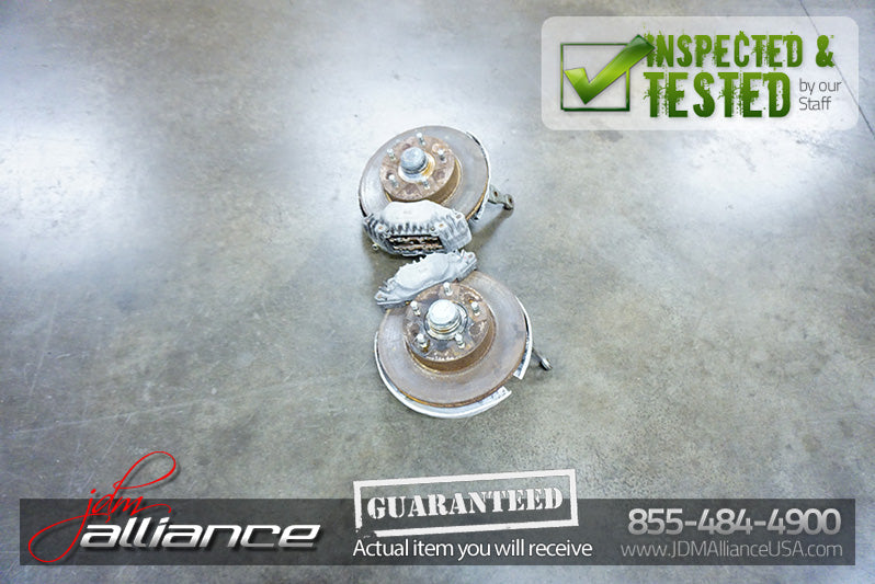 JDM 87-92 Mazda RX7 FC3S OEM Front Hub Rotor Assembly Brakes Spindles OEM