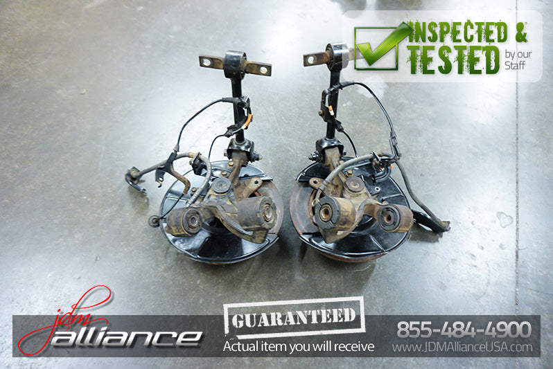 JDM 02-06 Honda Integra DC5 Rear Brake Hubs Rotor Control Arms ITR Acura RSX