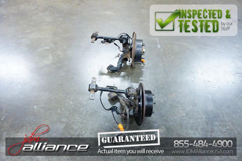 JDM 02-06 Honda Integra DC5 Rear Brake Hubs Rotor Control Arms ITR Acura RSX