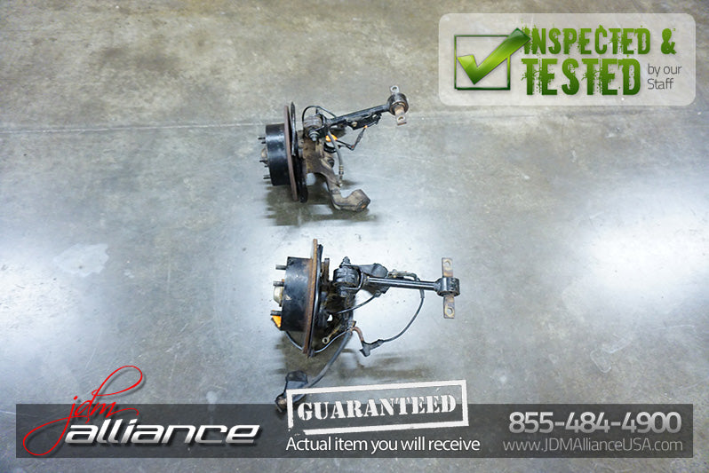 JDM 02-06 Honda Integra DC5 Rear Brake Hubs Rotor Control Arms ITR Acura RSX