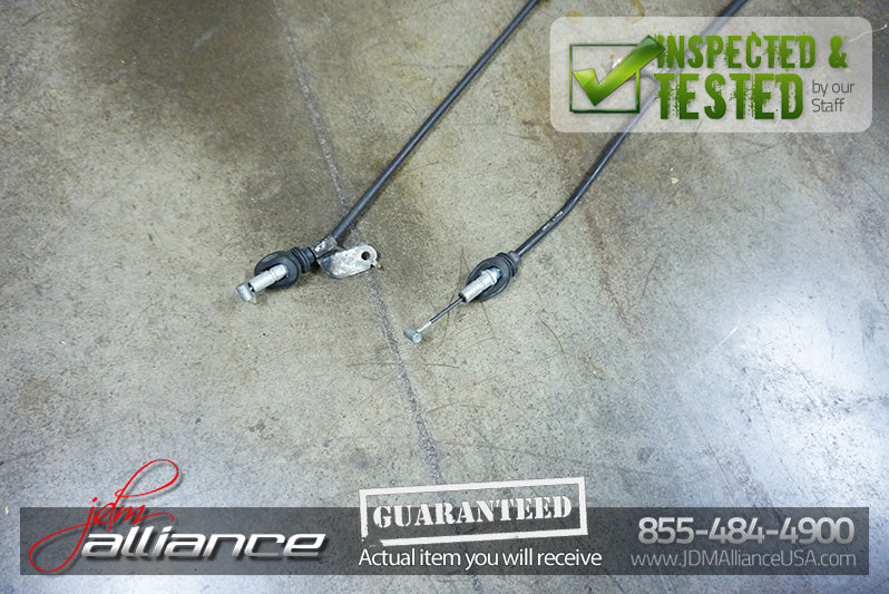 JDM 02-06 DC5 Rear E-Brake Cables Pair OEM ITR Acura RSX