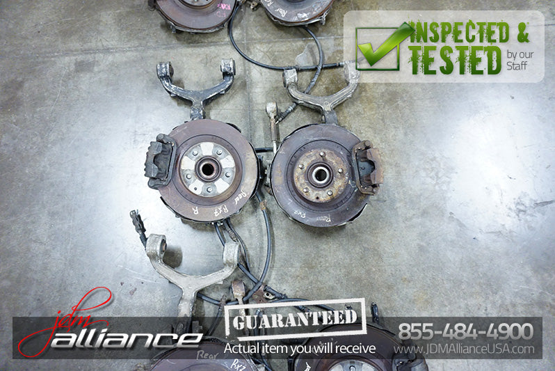 JDM 93-01 Mazda FD RX7 Rear Brake Hub Rotor Assembly