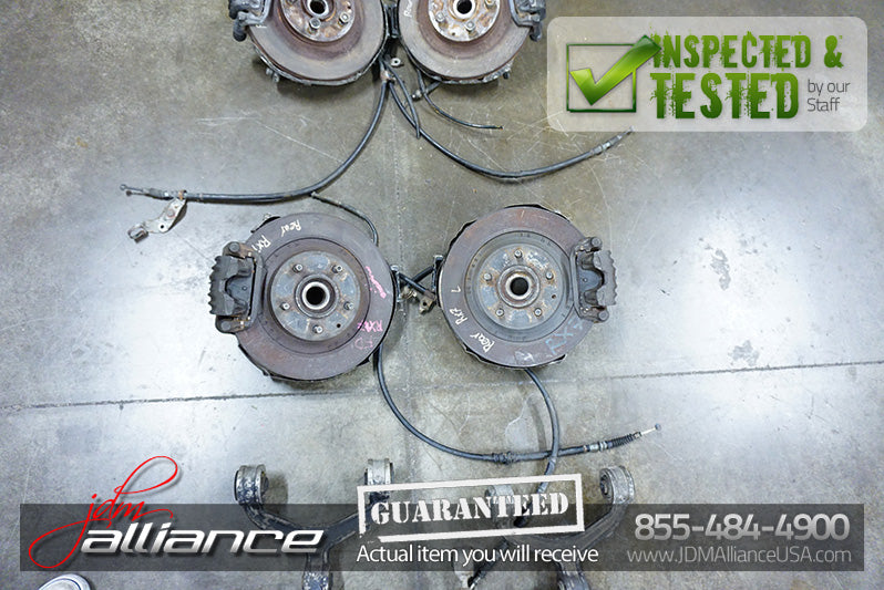 JDM 93-01 Mazda FD RX7 Rear Brake Hub Rotor Assembly