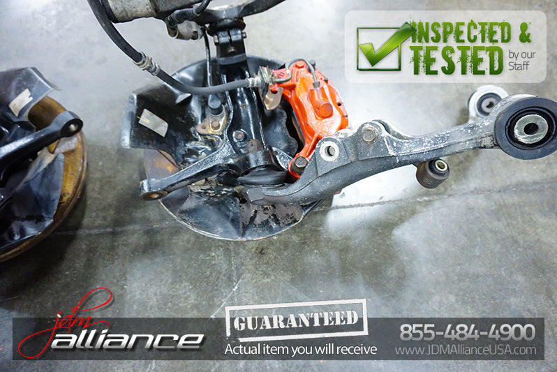 JDM 93-02 Mazda RX7 FD OEM Front Hub Rotor Assembly Brakes Spindles Control Arms