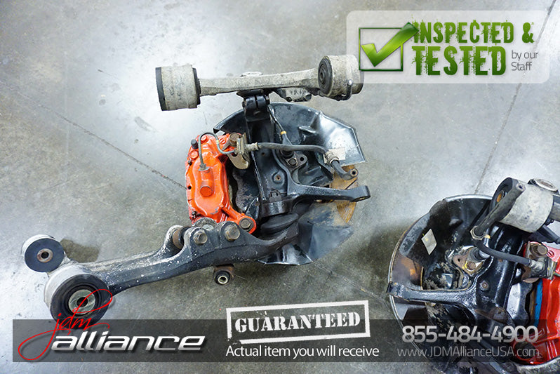 JDM 93-02 Mazda RX7 FD OEM Front Hub Rotor Assembly Brakes Spindles Control Arms