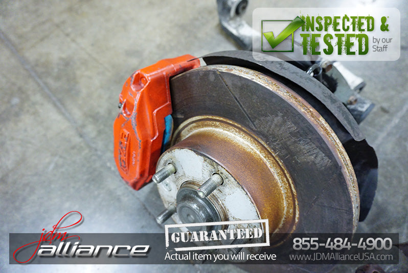 JDM 93-02 Mazda RX7 FD OEM Front Hub Rotor Assembly Brakes Spindles Control Arms