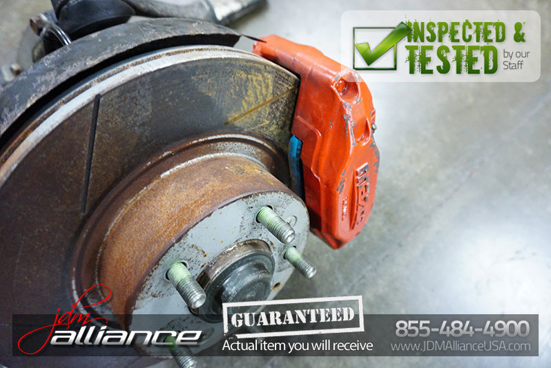 JDM 93-02 Mazda RX7 FD OEM Front Hub Rotor Assembly Brakes Spindles Control Arms