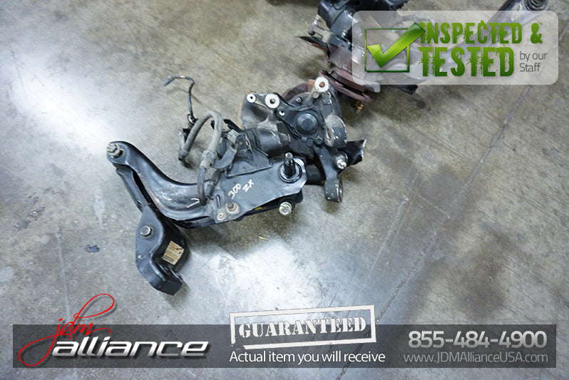 JDM 90-96 Nissan 300ZX Z32 Front Knuckles Spindles Hubs Control Arms OEM