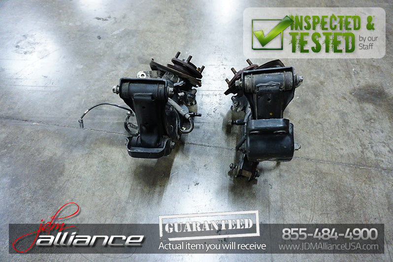 JDM 90-96 Nissan 300ZX Z32 Front Knuckles Spindles Hubs Control Arms OEM